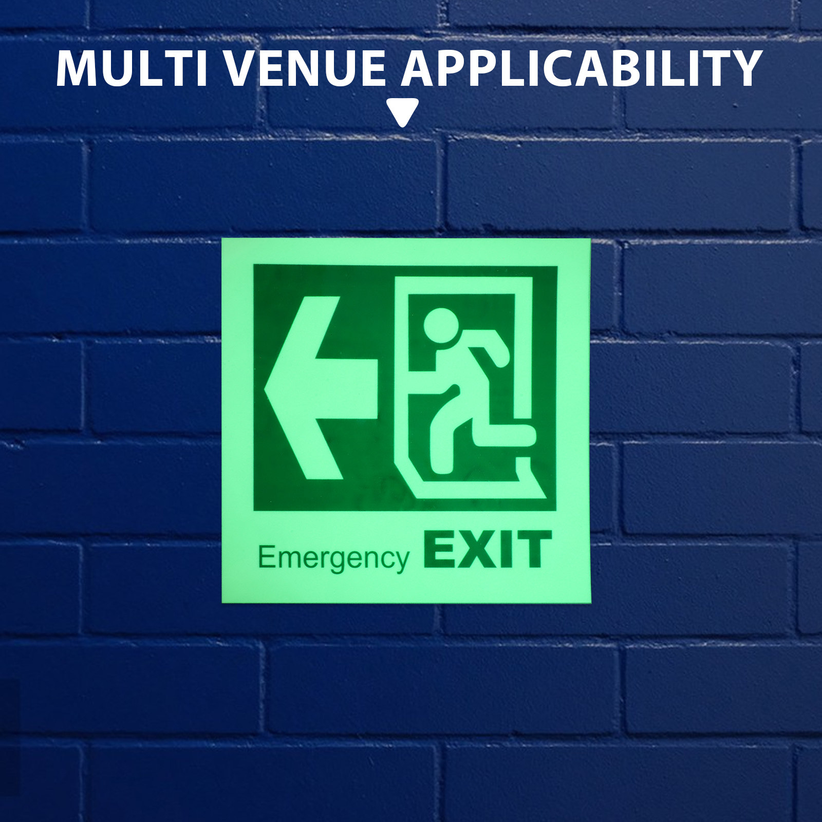 Самоклеящаяся светящаяся в тем – обзор и цена Emergency Exit Sign