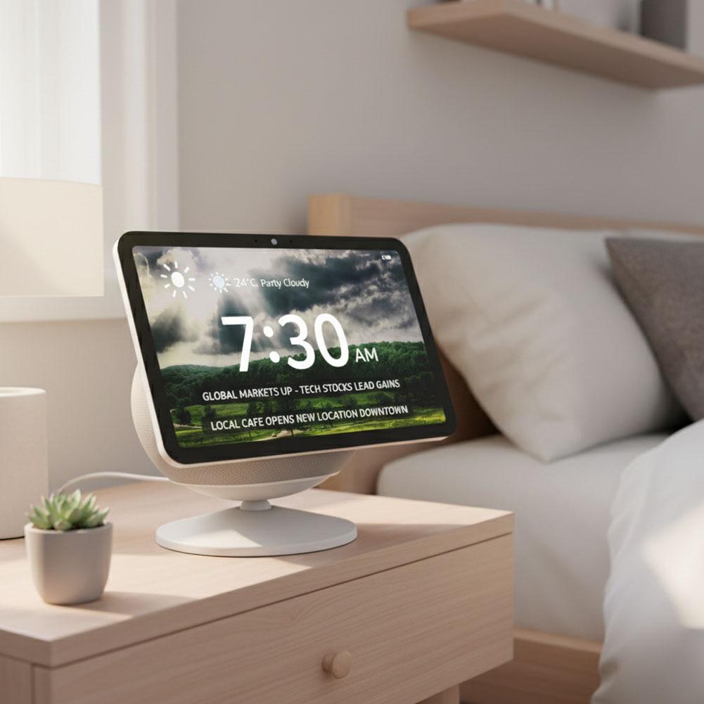 Регулируемая по углу наклона м – обзор и цена Amazon Speaker Echo Show 8