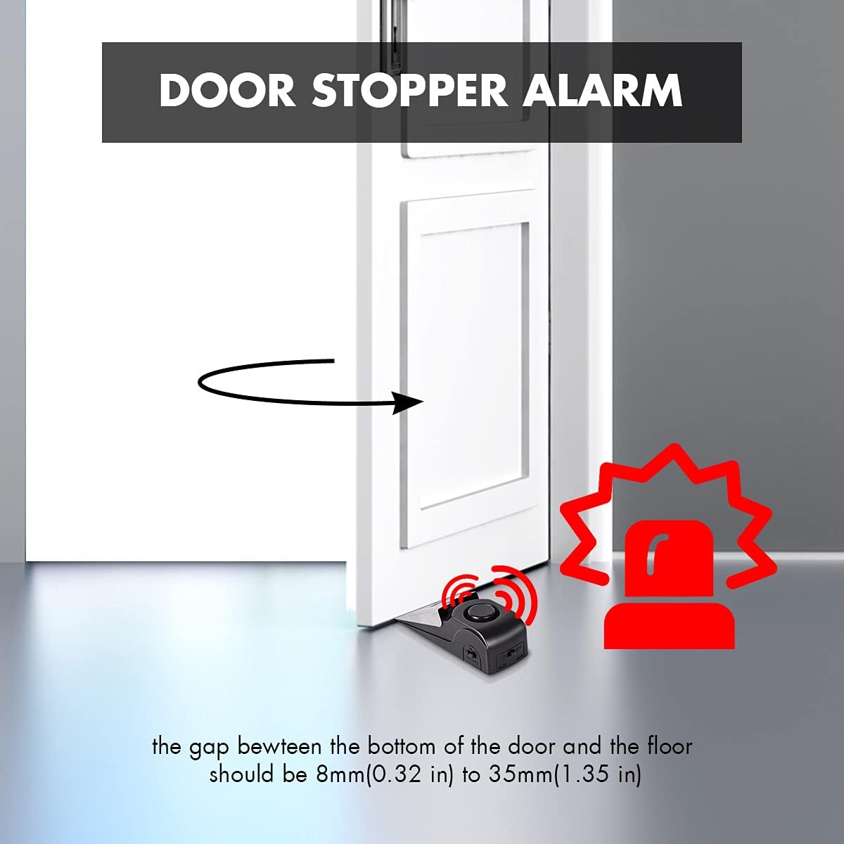Сигнализация остановки двери,  – обзор и цена Door Stop Alarm